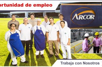 Grupo Arcor ofrece nuevas ofertas de empleo en el sector de alimentos, negocios y más