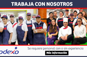 Empresa internacional SODEXO necesita trabajadores para diferentes obras en el país