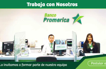 Banco Promerica ofrece nuevas ofertas de trabajo para servicio al cliente, ventas, otros