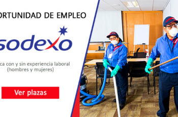 Sodexo ofrece oportunidades de trabajo con o sin experiencia laboral