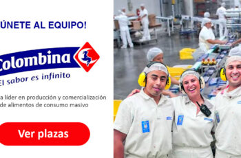 Colombina, empresa de consumo masivo solicita personal para varios puestos
